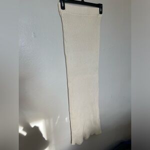 Free People Stretchy Knitted Maxi Skirt Beach Cover Up XS